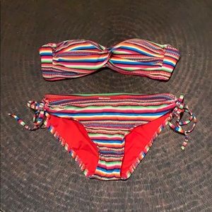 Massimo Bikini: Top is XS and bottom is S